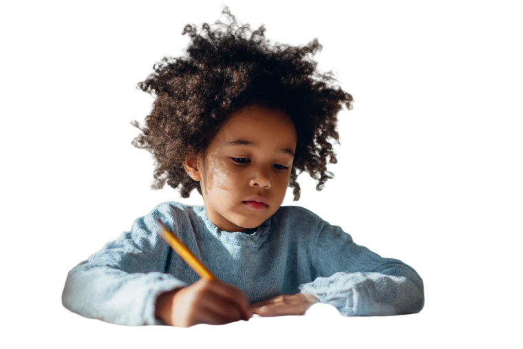 Young Student Studying Vinyl Car Decal Sticker – Waterproof & UV-Resistant 5.97333333333333