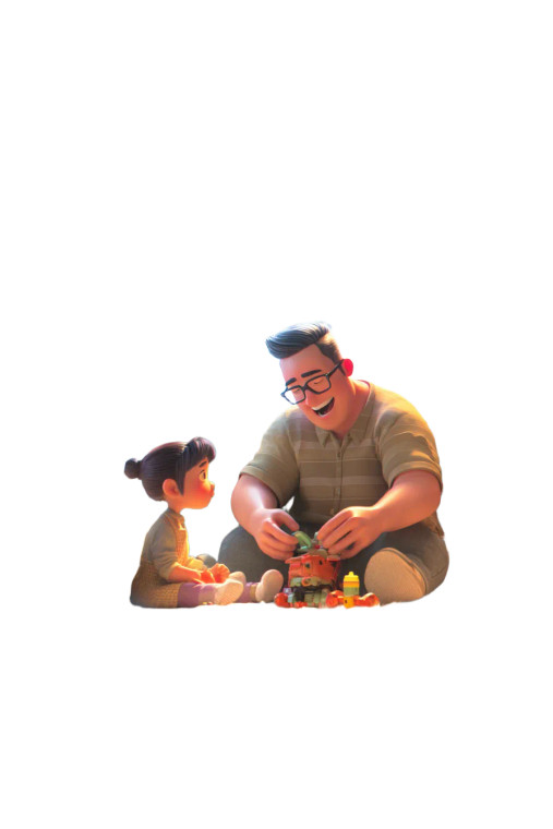 Pixar Style Duo Vinyl Car Decal Sticker – Waterproof & UV-Resistant 4.4