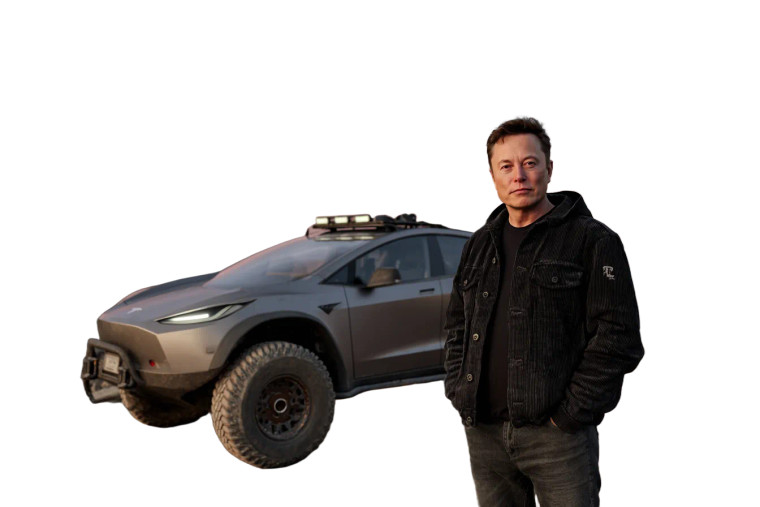 Elon Musk Tesla Vinyl Car Decal Sticker – Waterproof & UV-Resistant 5.97333333333333