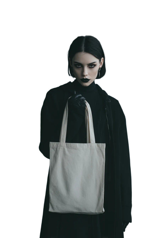 Gothic Tote Mockup Vinyl Car Decal Sticker – Waterproof & UV-Resistant 4.4
