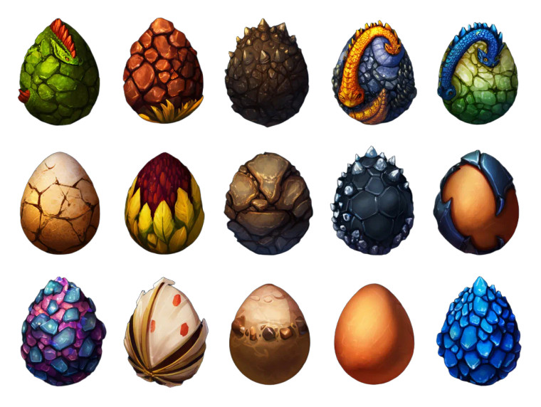 Dragon Eggs Vinyl Car Decal Sticker – Waterproof & UV-Resistant 6.1866666666666665"