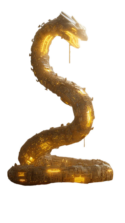 Lego Serpent Dragon Vinyl Car Decal Sticker – Waterproof & UV-Resistant 9.706666666666667"