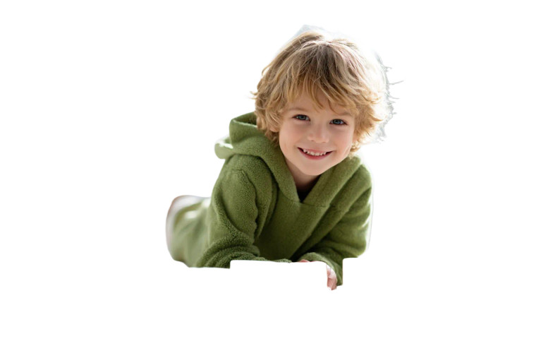 Smiling Boy Playing Vinyl Car Decal Sticker – Waterproof & UV-Resistant 5.97333333333333