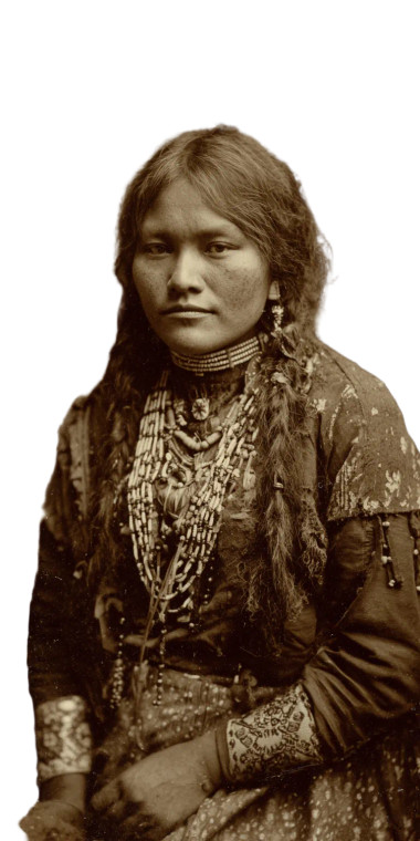 Cheyenne Woman Vinyl Car Decal Sticker – Waterproof & UV-Resistant 10.2