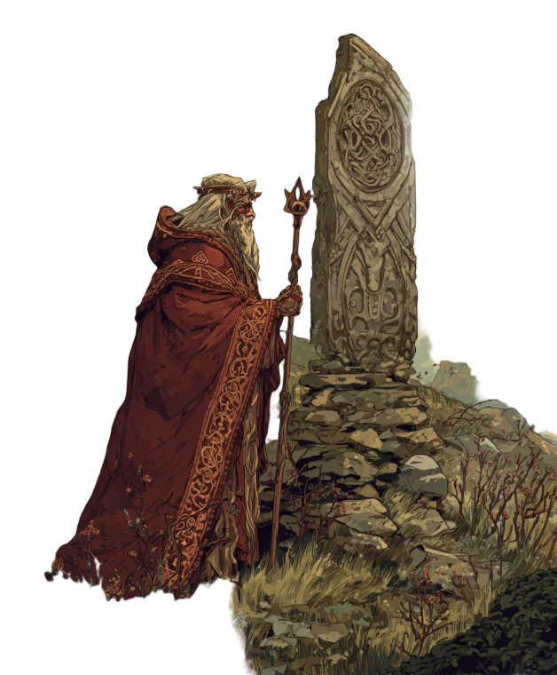 Druid Ritual Vinyl Car Decal Sticker – Waterproof & UV-Resistant 8.0"