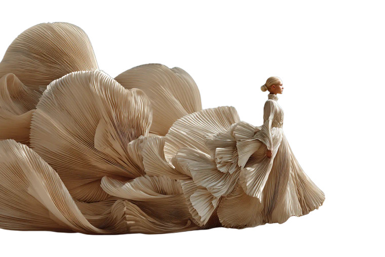 Futuristic Desert Priestess V2 Vinyl Car Decal Sticker – Waterproof & UV-Resistant 5.97333333333333