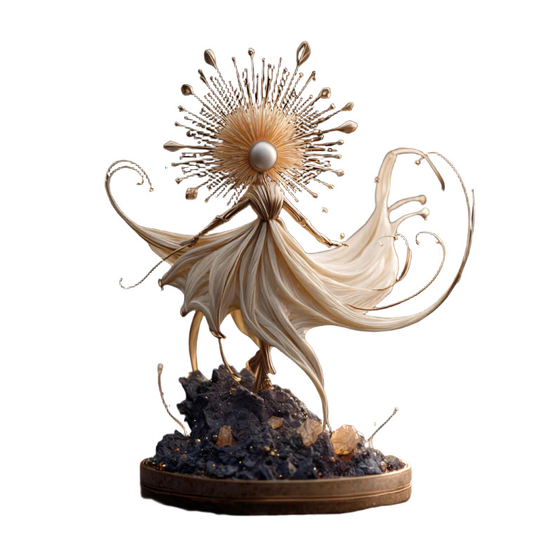 Whimsical Stardust Spirit Vinyl Car Decal Sticker – Waterproof & UV-Resistant 6.826666666666667"