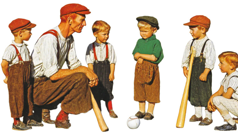 1950S Baseball Coach Vinyl Car Decal Sticker – Waterproof & UV-Resistant 5.4