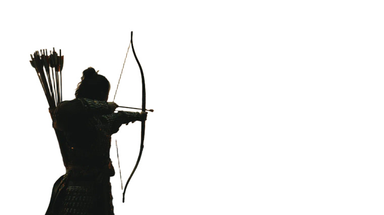 Ancient Chinese Archers Vinyl Car Decal Sticker – Waterproof & UV-Resistant 5.4