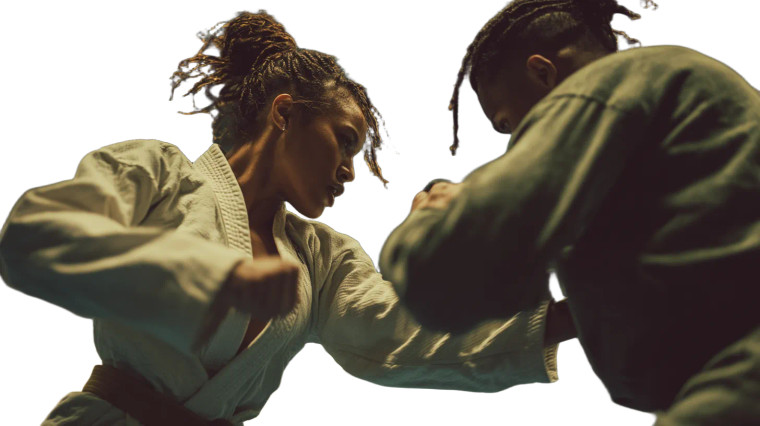 Sparring Moment Vinyl Car Decal Sticker – Waterproof & UV-Resistant 5.4