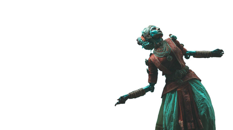 Cyborg Dancer Vinyl Car Decal Sticker – Waterproof & UV-Resistant 5.4