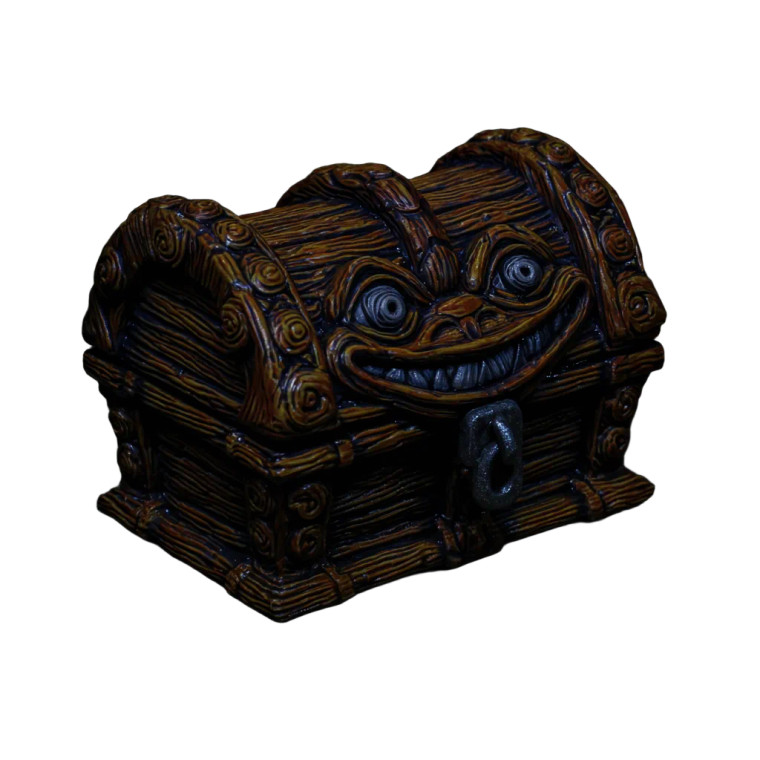 Treasury Chest Mimic Vinyl Car Decal Sticker – Waterproof & UV-Resistant 6.826666666666667"