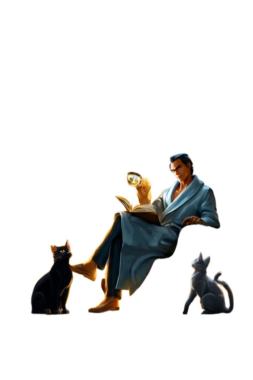 Magical Librarian Vinyl Car Decal Sticker – Waterproof & UV-Resistant 8.96"