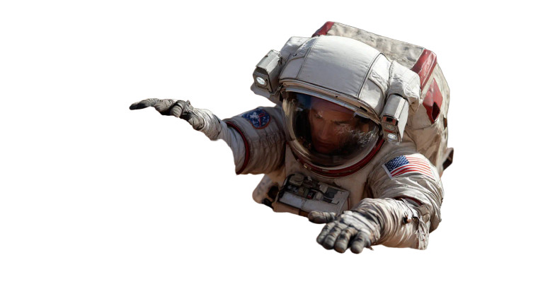 Astronaut On Mars V18 Vinyl Car Decal Sticker – Waterproof & UV-Resistant 5.4