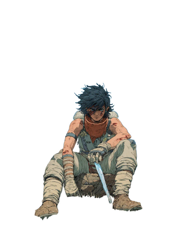 Fantasy Warrior V67 Vinyl Car Decal Sticker – Waterproof & UV-Resistant 8.213333333333333"