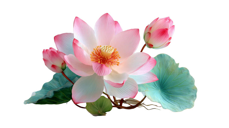 Blooming Pink Lotus V2 Vinyl Car Decal Sticker – Waterproof & UV-Resistant 2.72"