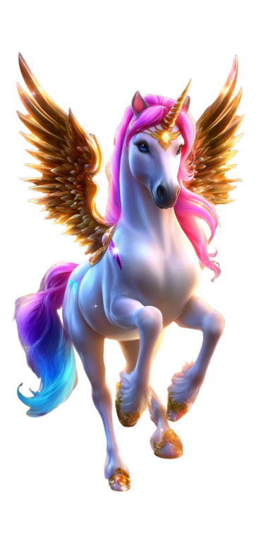 Magical Flying Unicorn Vinyl Car Decal Sticker – Waterproof & UV-Resistant 10.2