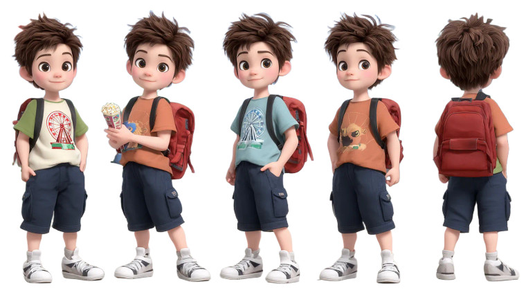 Teo Character Sheet V2 Vinyl Car Decal Sticker – Waterproof & UV-Resistant 5.4