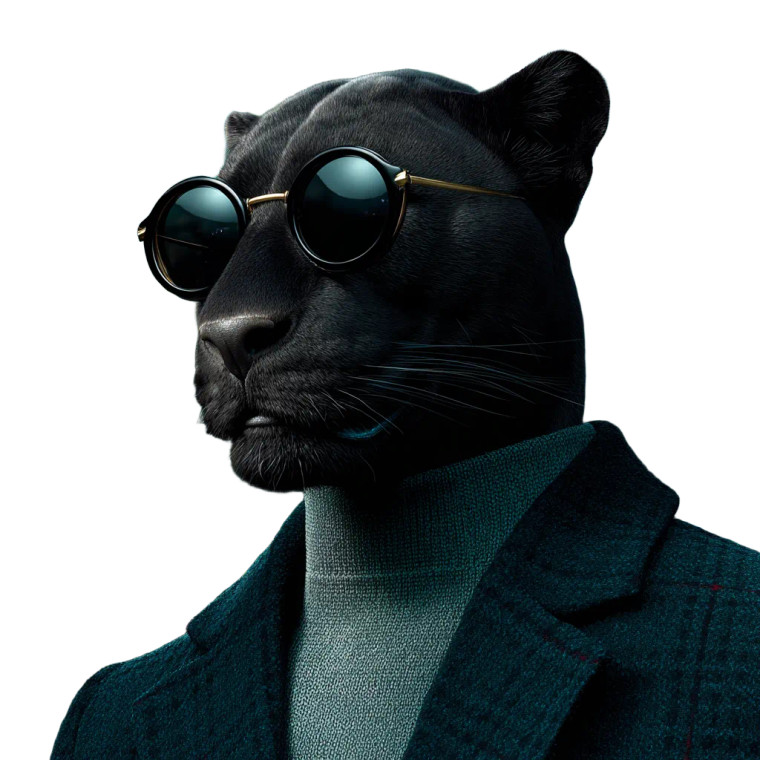 Stylish Panther Model Vinyl Car Decal Sticker – Waterproof & UV-Resistant 3.4133333333333336"