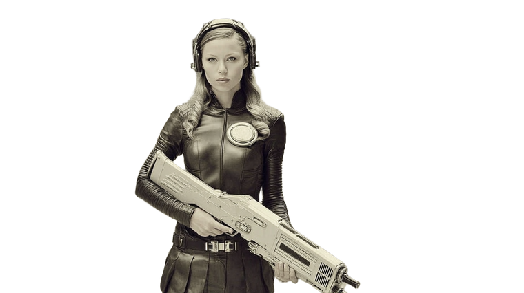 Space-Soldier Advancing V2 Vinyl Car Decal Sticker – Waterproof & UV-Resistant 2.72"