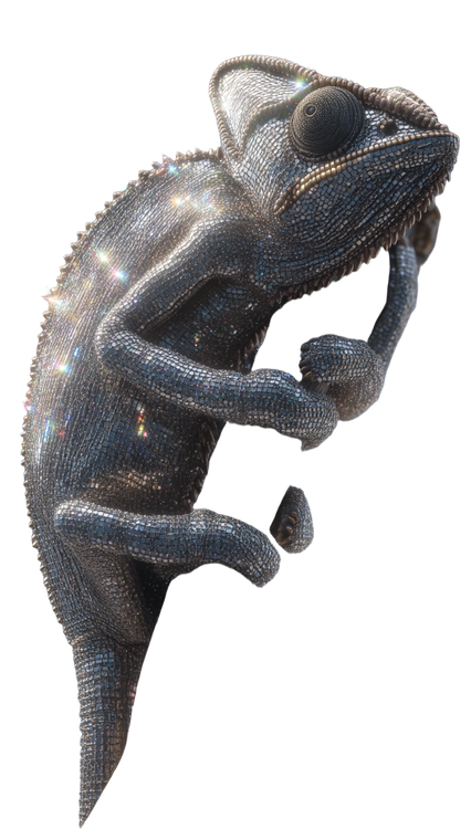 Mirrored Chameleon Vinyl Car Decal Sticker – Waterproof & UV-Resistant 9.706666666666667"