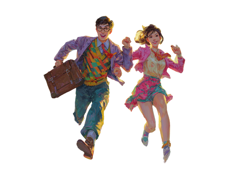 Dynamic Asian Duo Vinyl Car Decal Sticker – Waterproof & UV-Resistant 6.1866666666666665"