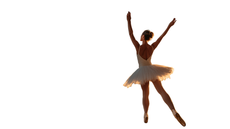 Ballerina On Ledge Vinyl Car Decal Sticker – Waterproof & UV-Resistant 5.4
