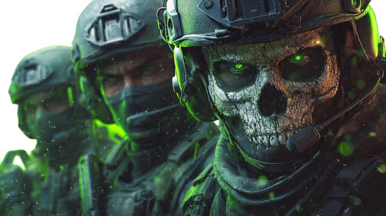 Skull-Masked Soldiers Vinyl Car Decal Sticker – Waterproof & UV-Resistant 5.4