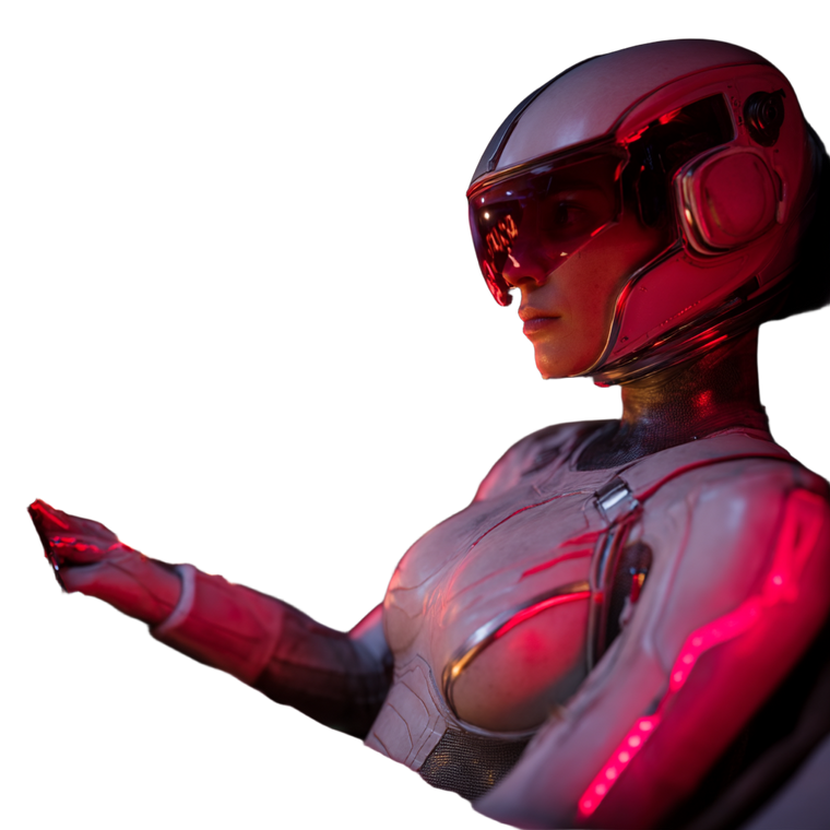 Space Soldier Vinyl Car Decal Sticker – Waterproof & UV-Resistant 3.4133333333333336"