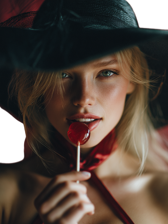 Blonde With Lollipop Vinyl Car Decal Sticker – Waterproof & UV-Resistant 8.213333333333333" Blonde With Lollipop Vinyl Car Decal Sticker – Waterproof & UV-Resistant 8.213333333333333"