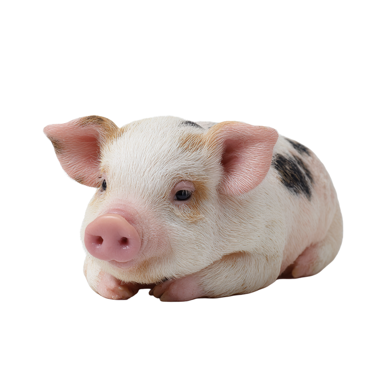 Mini Pig Vinyl Car Decal Sticker – Waterproof & UV-Resistant 6.826666666666667"