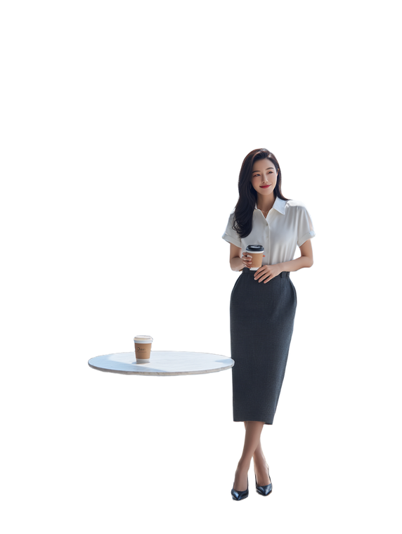 Business Lady Vinyl Car Decal Sticker – Waterproof & UV-Resistant 8.213333333333333"