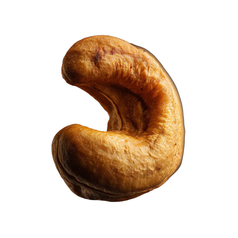 Single Cashew Vinyl Car Decal Sticker – Waterproof & UV-Resistant 3.4133333333333336"