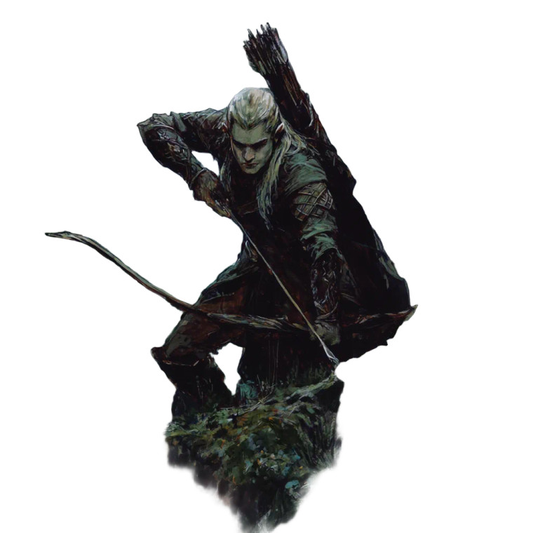 Legolas Vinyl Car Decal Sticker – Waterproof & UV-Resistant 6.826666666666667"