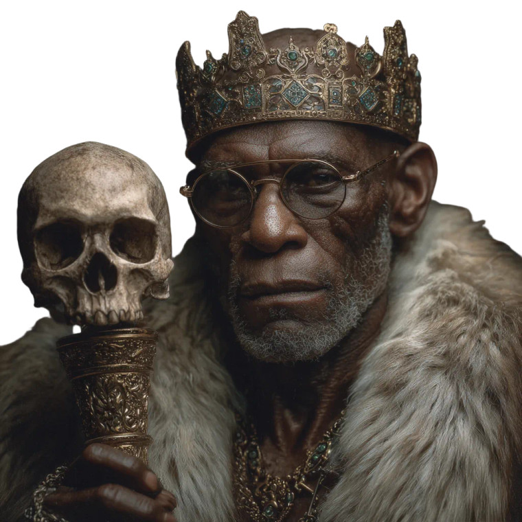 Royal Figure Vinyl Car Decal Sticker – Waterproof & UV-Resistant 3.4133333333333336"