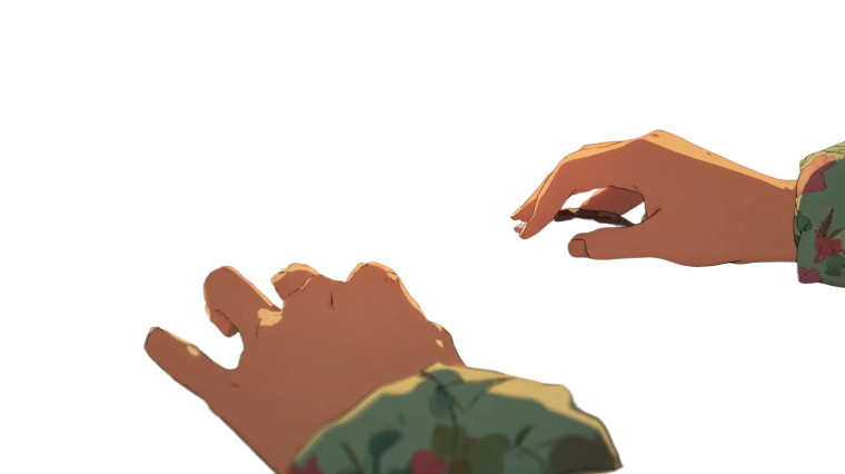 Expressive Keyboard Hands Vinyl Car Decal Sticker – Waterproof & UV-Resistant 5.4