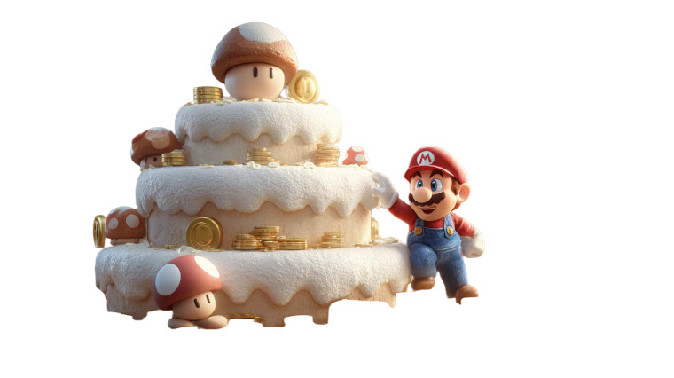 Mario'S Birthday Vinyl Car Decal Sticker – Waterproof & UV-Resistant 5.4