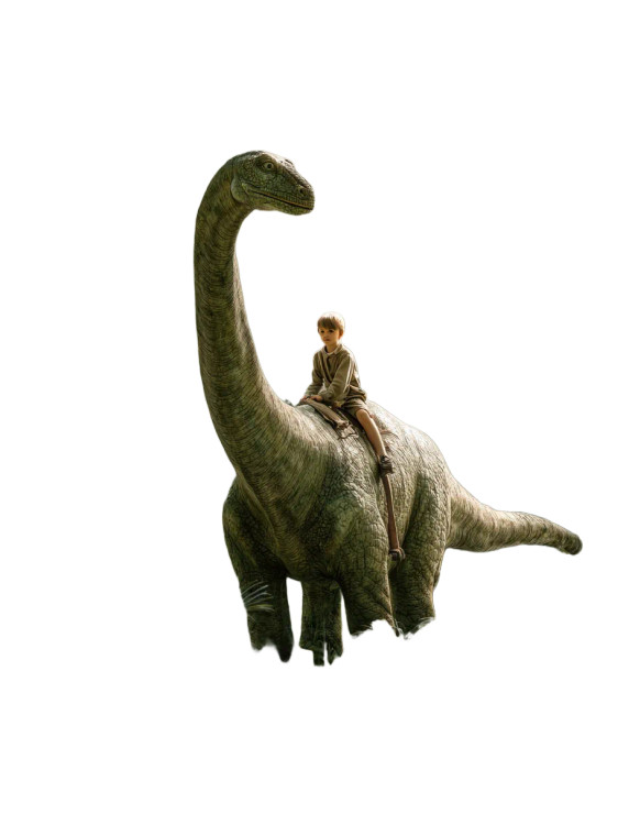 Boy On Dinosaur Vinyl Car Decal Sticker – Waterproof & UV-Resistant 4.1066666666666665"