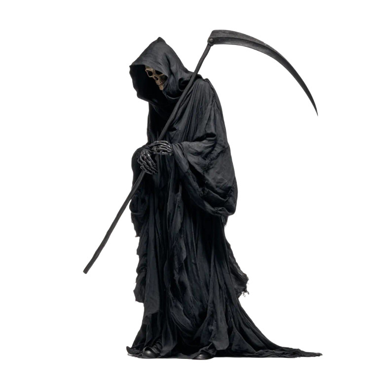 Dark Grim Reaper Vinyl Car Decal Sticker – Waterproof & UV-Resistant 3.4133333333333336"