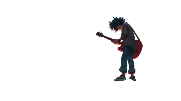 Rooted Musician Vinyl Car Decal Sticker – Waterproof & UV-Resistant 2.72"