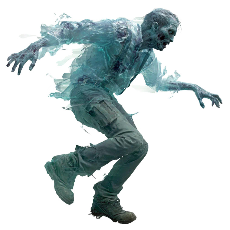 Fast Dumb Zombie Vinyl Car Decal Sticker – Waterproof & UV-Resistant 3.4133333333333336"