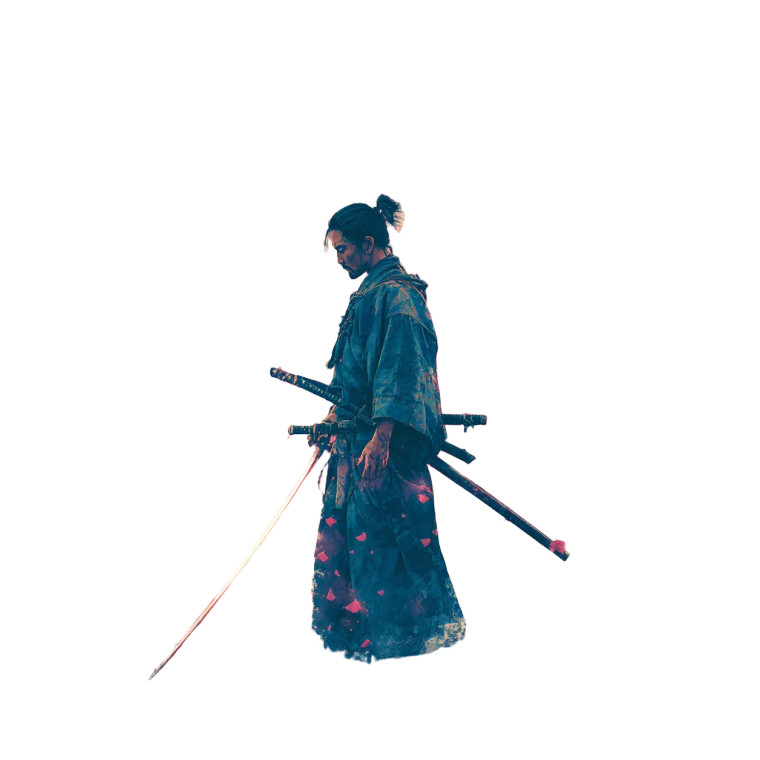 Stoic Samurai V5 Vinyl Car Decal Sticker – Waterproof & UV-Resistant 6.826666666666667"