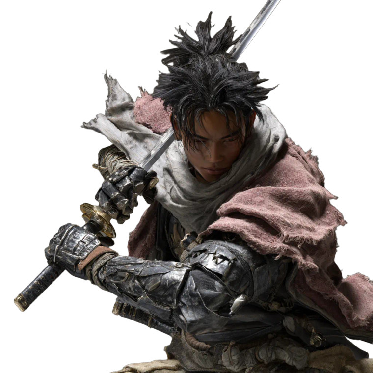 Japanese Swordsman V2 Vinyl Car Decal Sticker – Waterproof & UV-Resistant 3.4133333333333336"