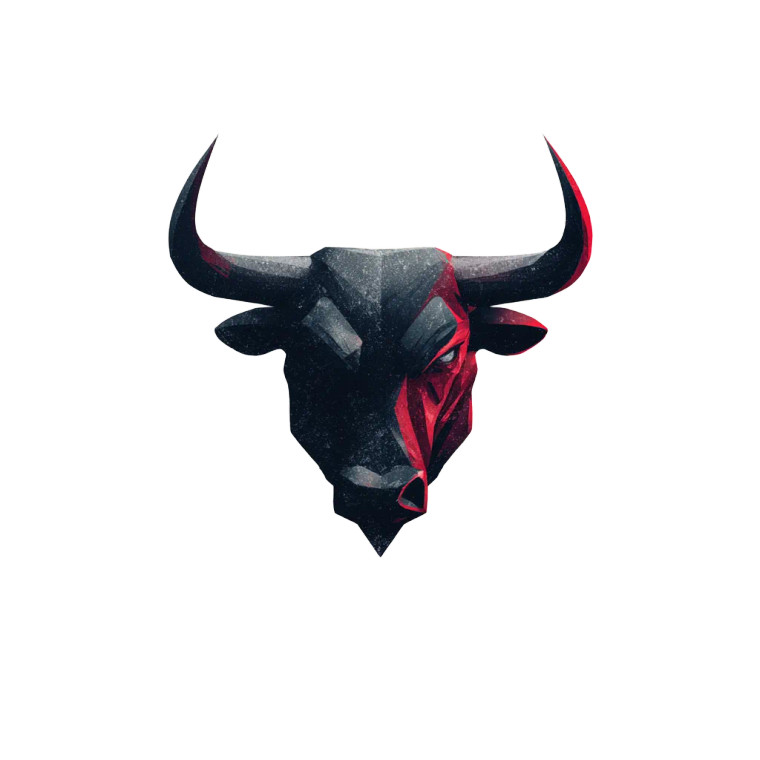 Bull Head Logo V2 Vinyl Car Decal Sticker – Waterproof & UV-Resistant 6.826666666666667"
