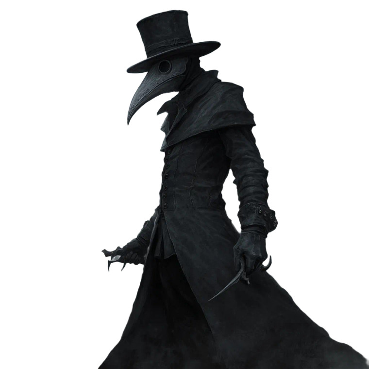 Plague Personified Vinyl Car Decal Sticker – Waterproof & UV-Resistant 3.4133333333333336"