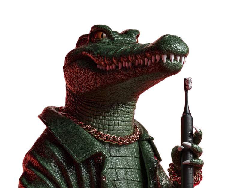 Fashionable Alligator Vinyl Car Decal Sticker – Waterproof & UV-Resistant 6.613333333333333"