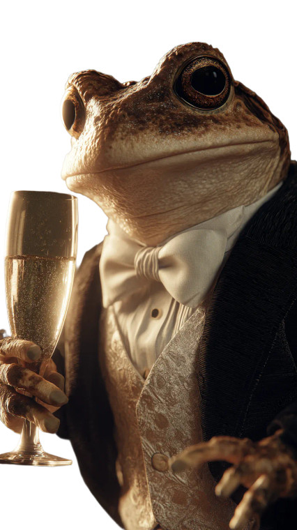 Frog In Tuxedo V3 Vinyl Car Decal Sticker – Waterproof & UV-Resistant 4.8533333333333335" Frog In Tuxedo V3 Vinyl Car Decal Sticker – Waterproof & UV-Resistant 4.8533333333333335"