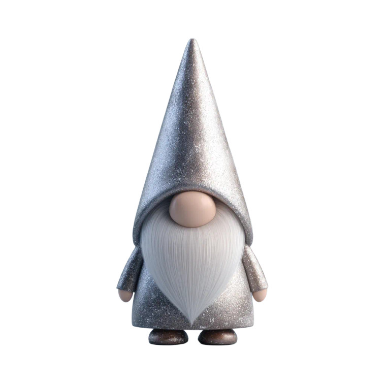 Christmas Gnome V4 Vinyl Car Decal Sticker – Waterproof & UV-Resistant 3.4133333333333336"