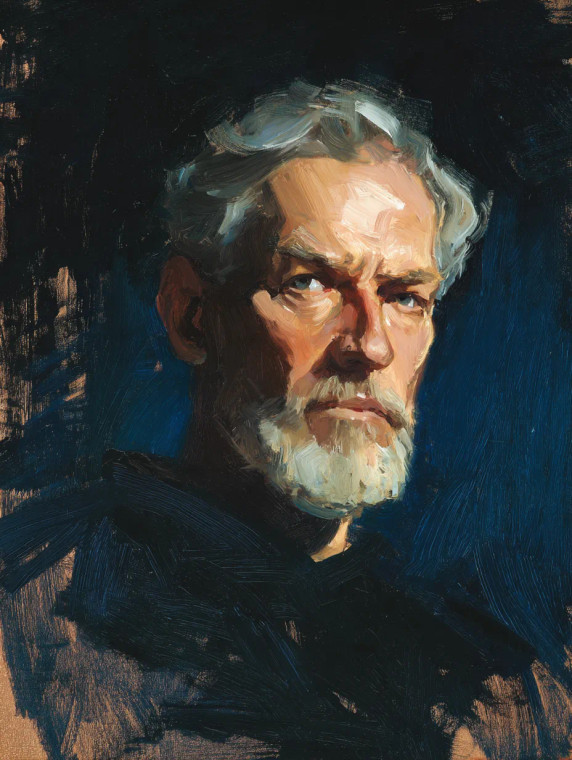 Portrait Of Man V13 Vinyl Car Decal Sticker – Waterproof & UV-Resistant 4.1066666666666665"