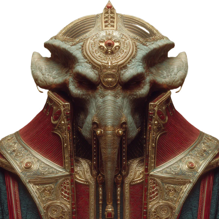 Evil Space Emperor Vinyl Car Decal Sticker – Waterproof & UV-Resistant 3.4133333333333336"